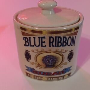 Vintage ceramic sugar bowl